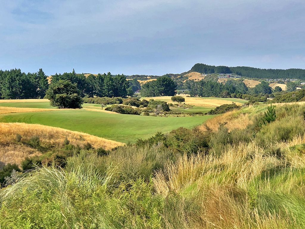 7th Hole at Cape Kidnappers Golf Course (453 Yard Par 4)